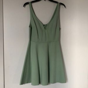Sage Green Urban Outfitters Dress